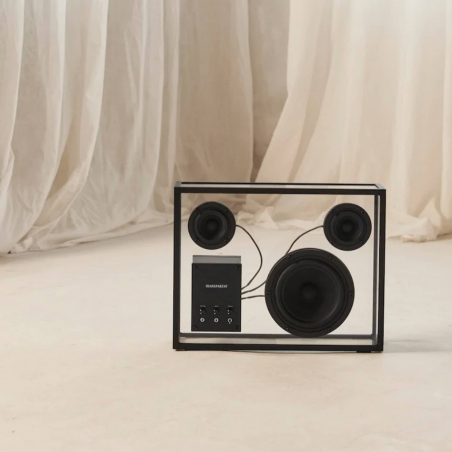 Transparent Speaker Black