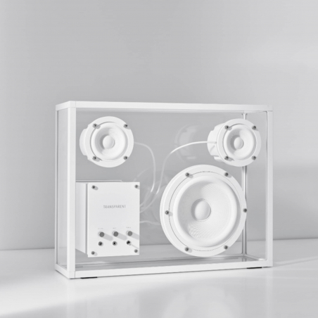 Transparent Speaker, White