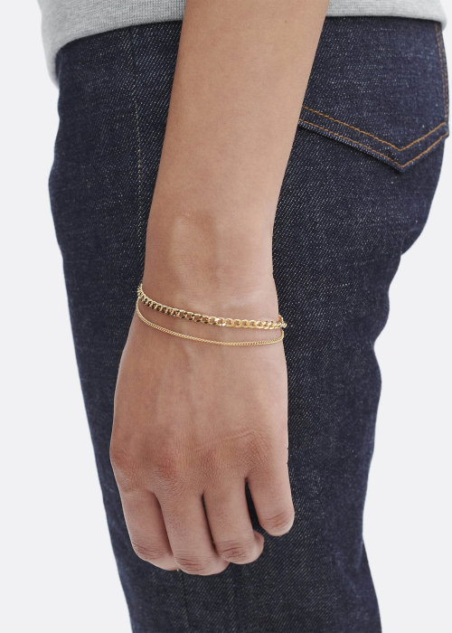 Minimal Gold-toned Bracelet