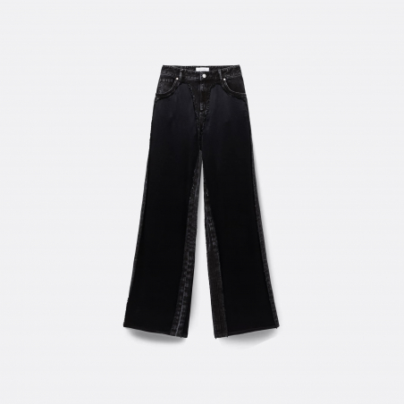 Satin Jeans Pants