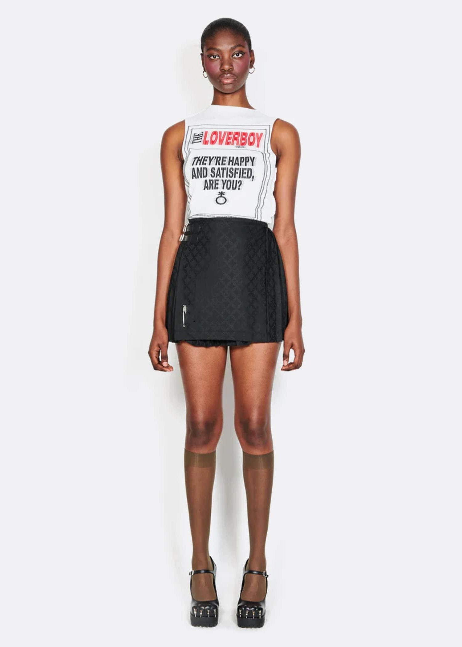 Charles Jeffrey Loverboy Mini Kilt