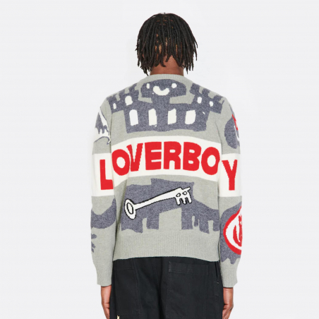 Charles Jeffrey Loverboy Loverboy Logo Jumper