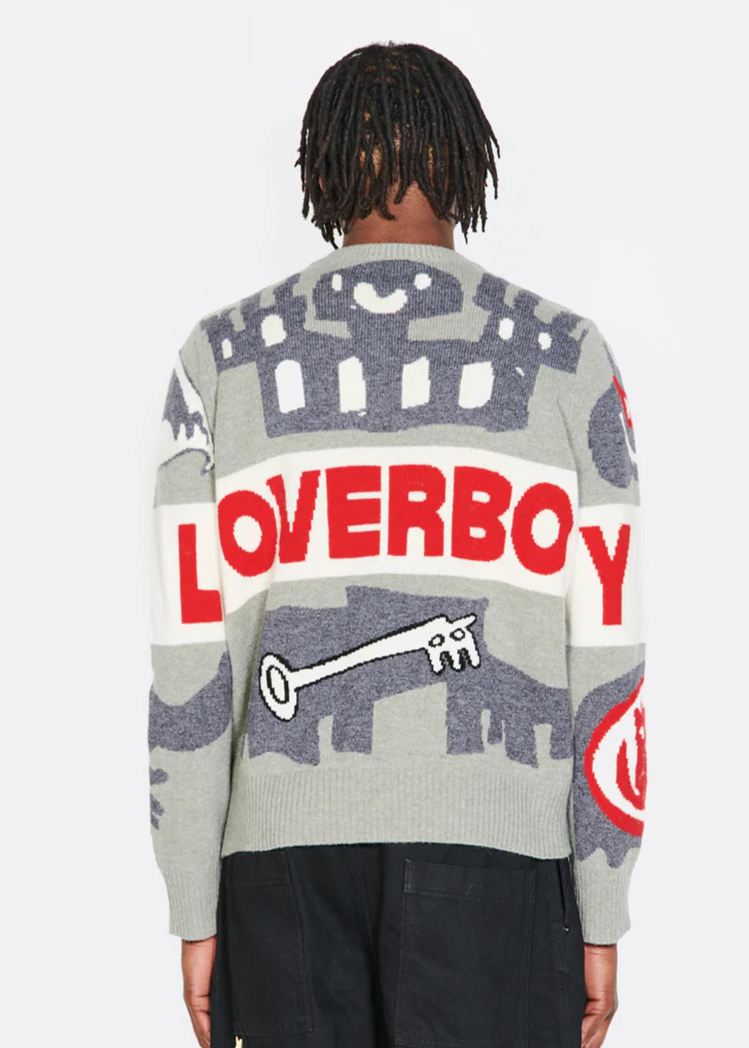 Charles Jeffrey Loverboy Loverboy Logo Jumper Trøje