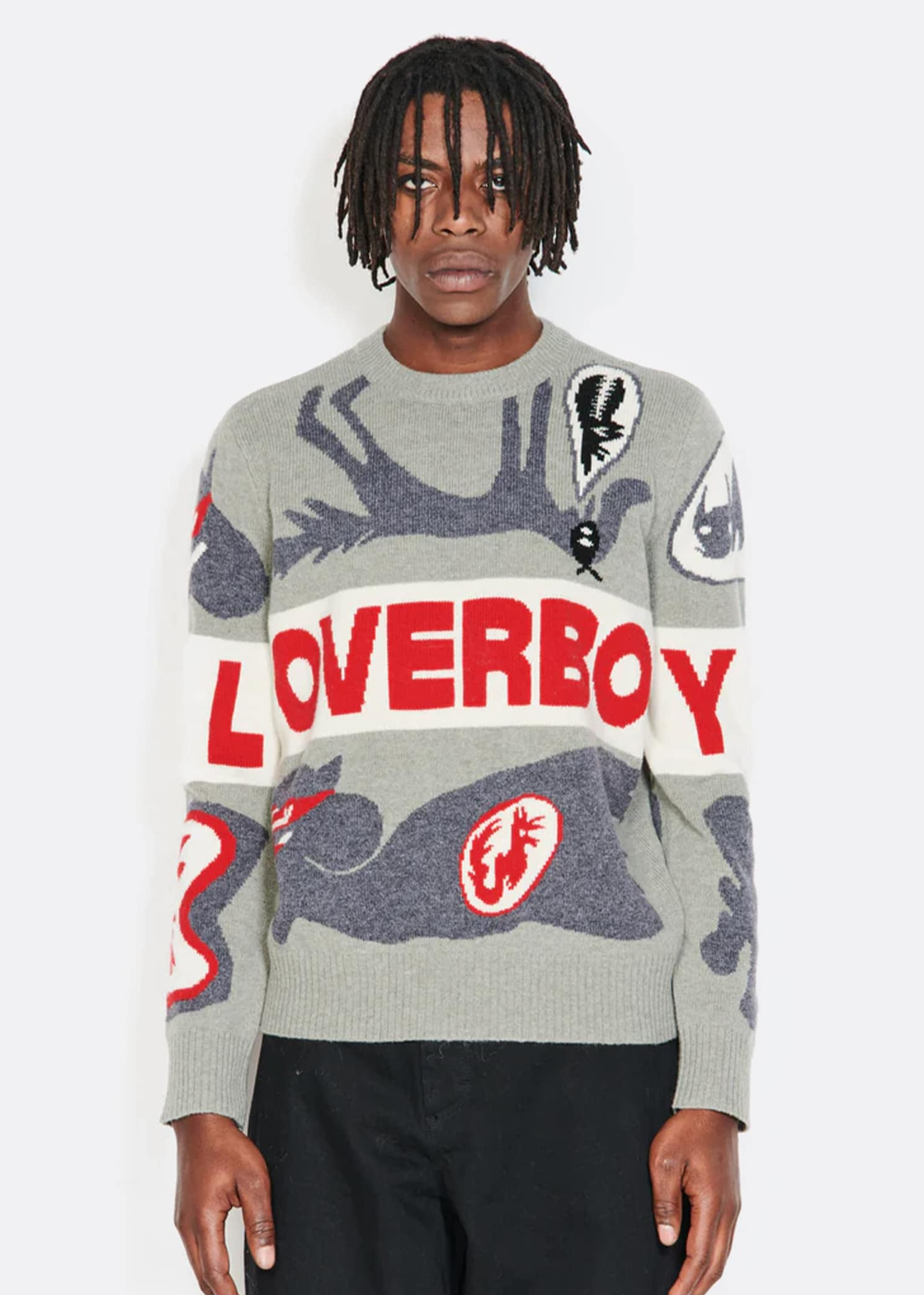 Charles Jeffrey Loverboy Loverboy Logo Jumper Trøje