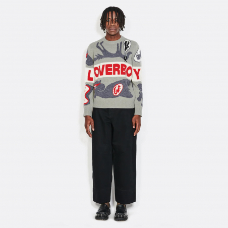 Charles Jeffrey Loverboy Loverboy Logo Jumper Trøje