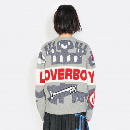 Charles Jeffrey Loverboy Loverboy Logo Jumper Trøje