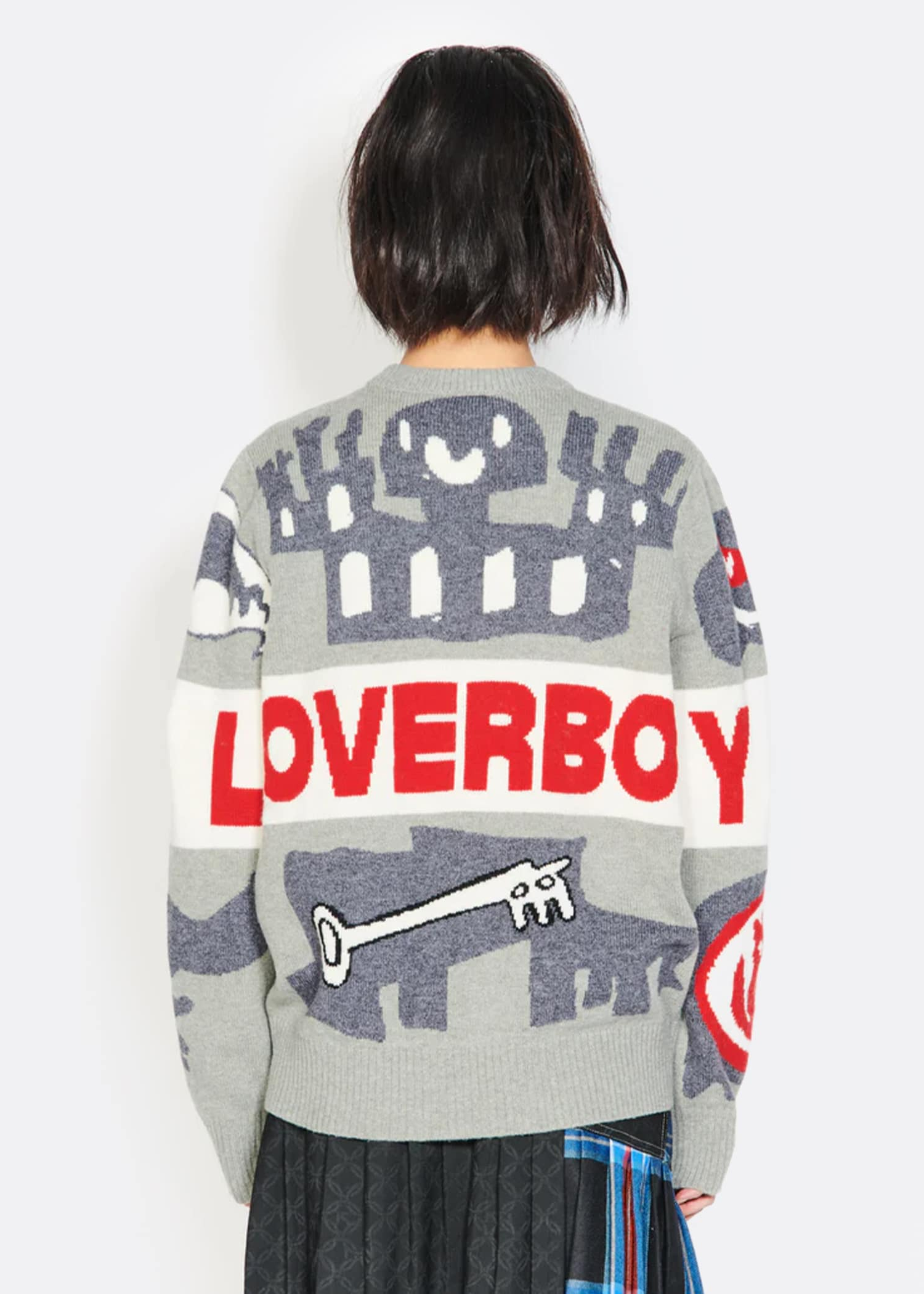 Charles Jeffrey Loverboy Loverboy Logo Jumper Trøje