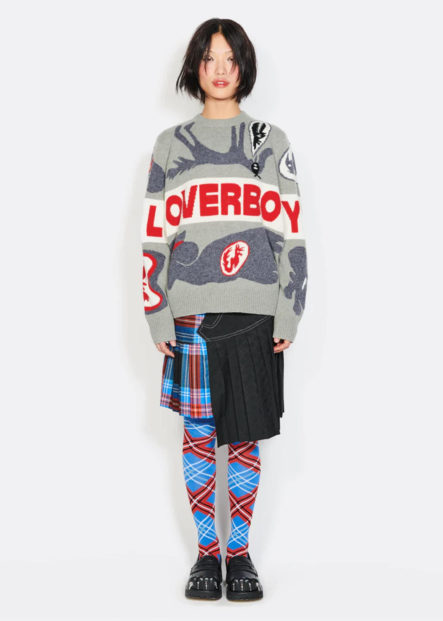 Charles Jeffrey Loverboy Loverboy Logo Jumper Trøje