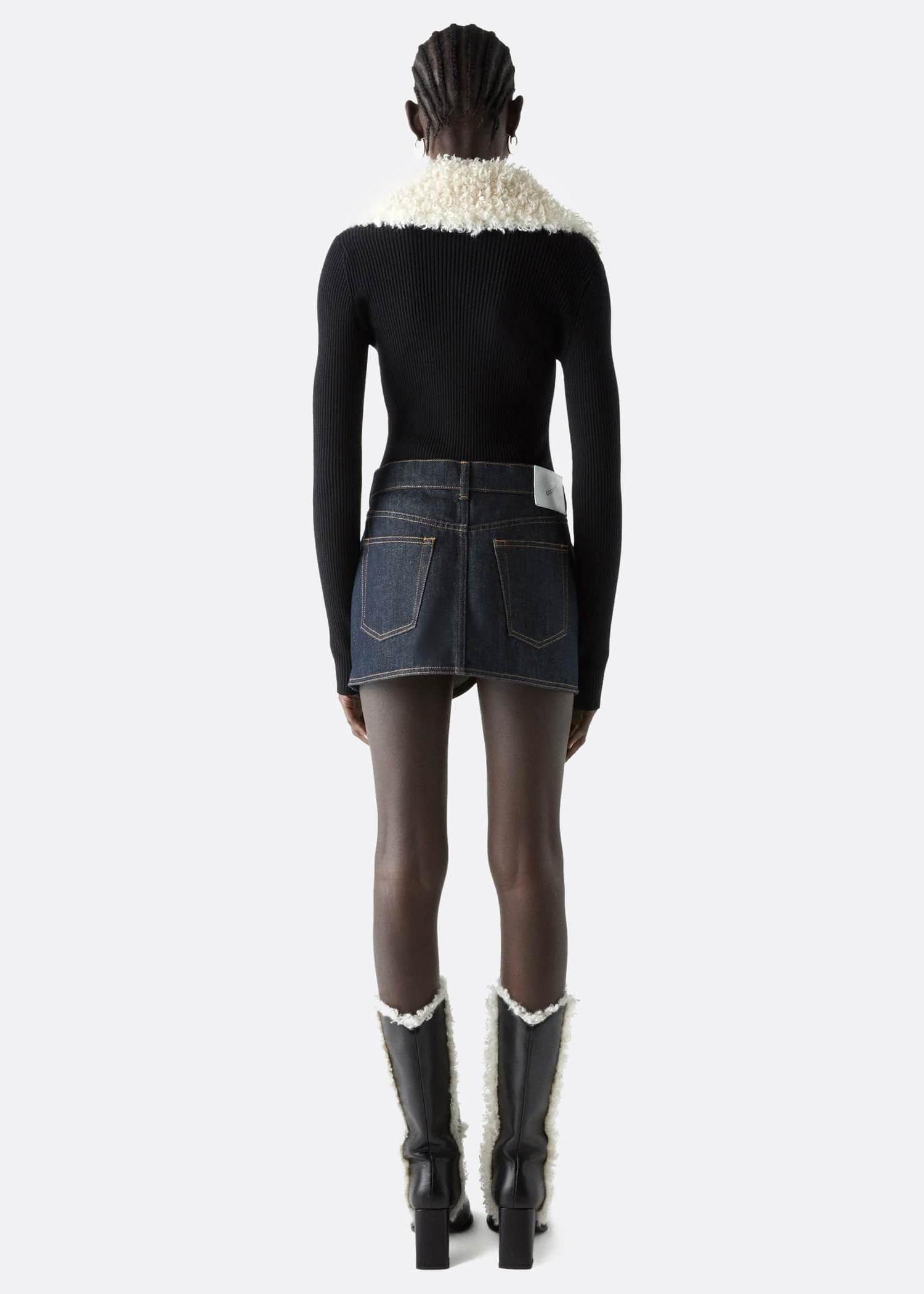 Coperni Denim Mini Skirt