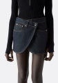 Coperni Denim Mini Skirt