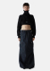 Coperni Denim Cargo Maxi Skirt