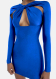 Coperni Twisted Cut-Out Jersey Dress