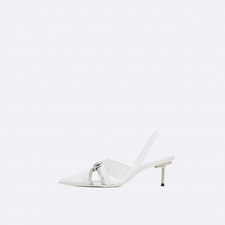 Coperni Clear Zip Stilletto