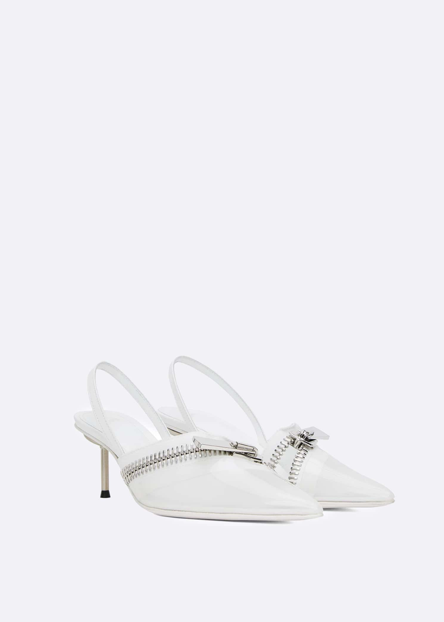 Coperni Clear Zip Stilletto