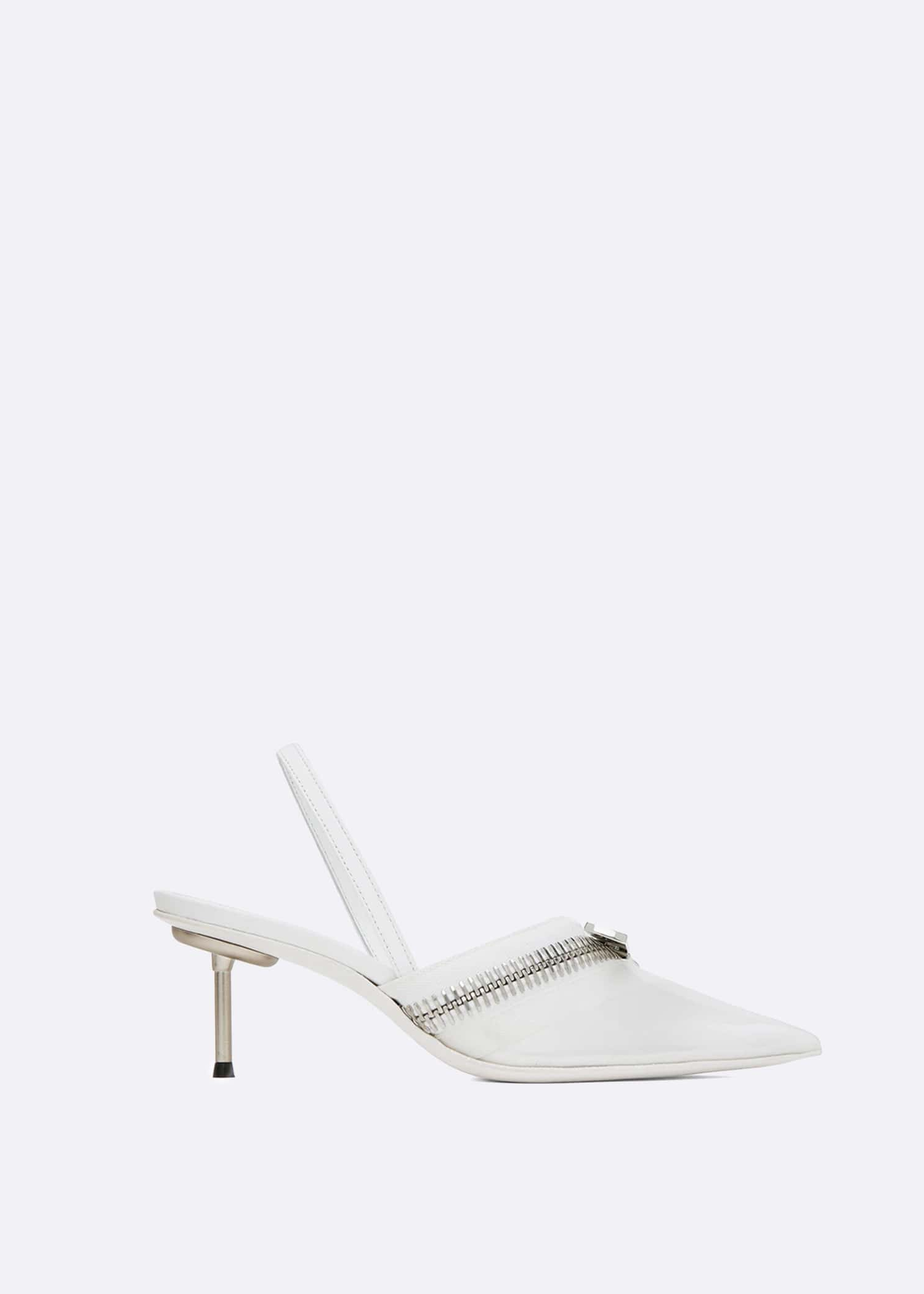 Coperni Clear Zip Stilletto