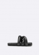 Yume Yume Black Tyre Slide Sandals