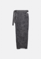 Jade Cropper Maxi denim skirt with slit in back