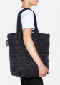 VeeCollective Vee Shopper Black Bag