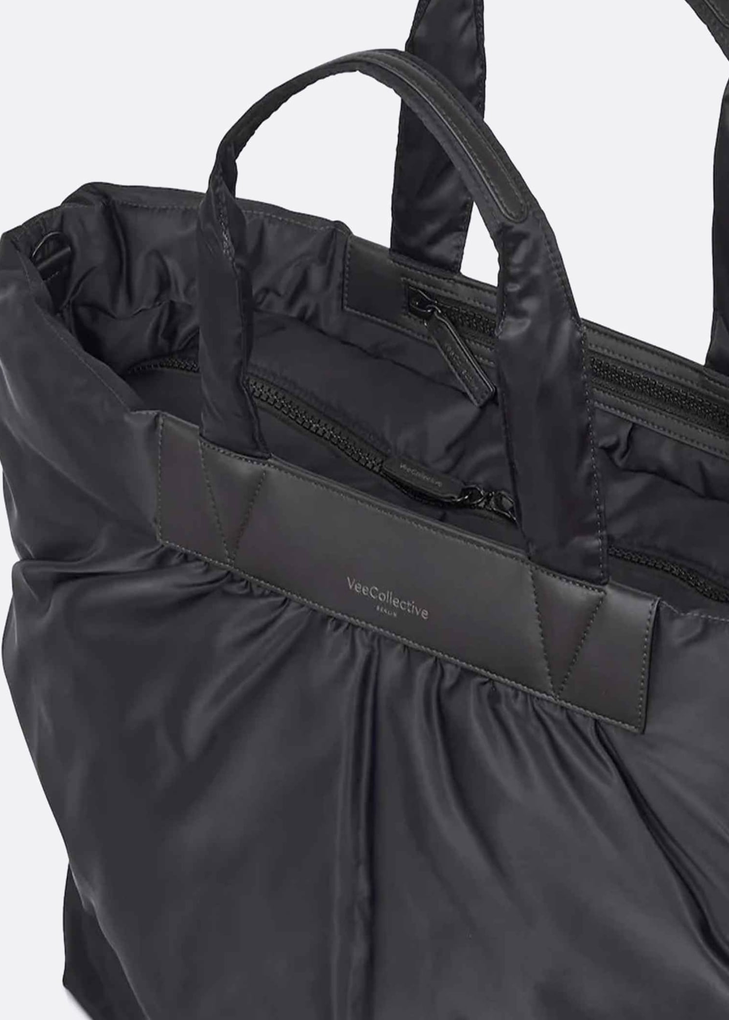 VeeCollective Caba Weekender Black Bag