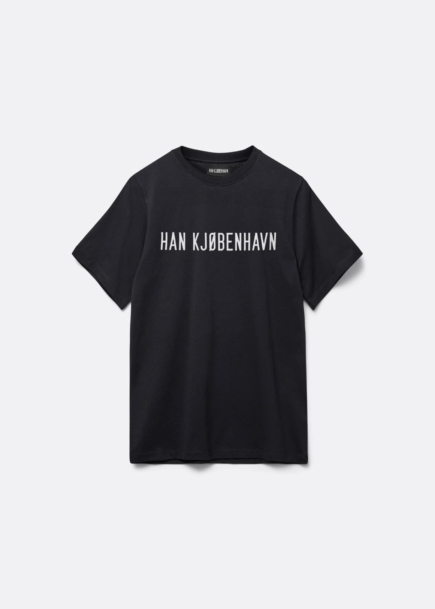 HAN Kjøbenhavn Sort Logo Boxy Tshirt