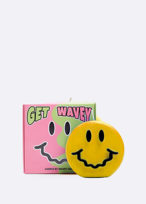 'GET WAVEY' Smiley Eco Soy Candle