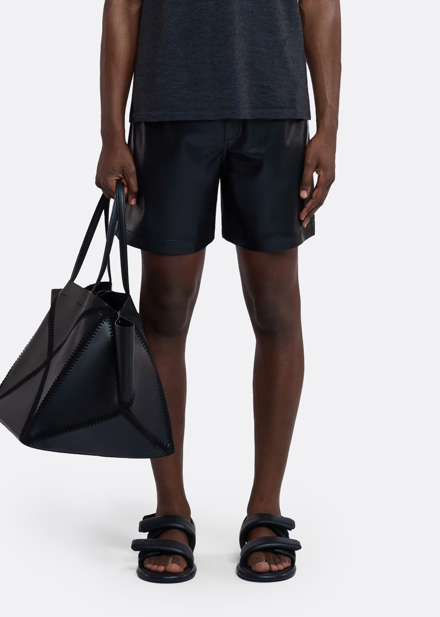 Nanushka Doxxi OKOBOR™ Alt-læder Shorts