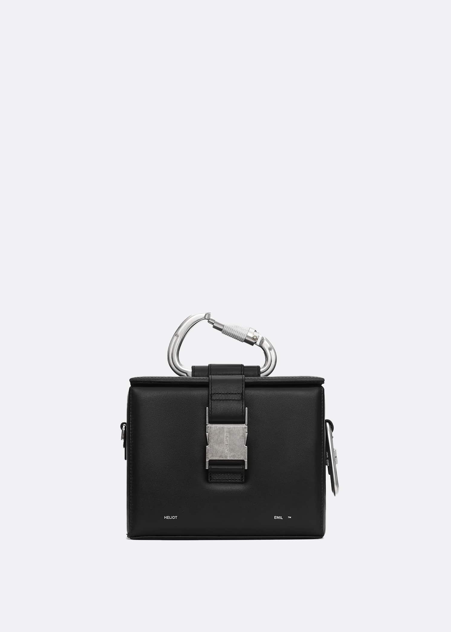 Heliot Emil Leather Carabiner Box Bag