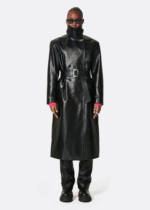 Leather Trenchcoat