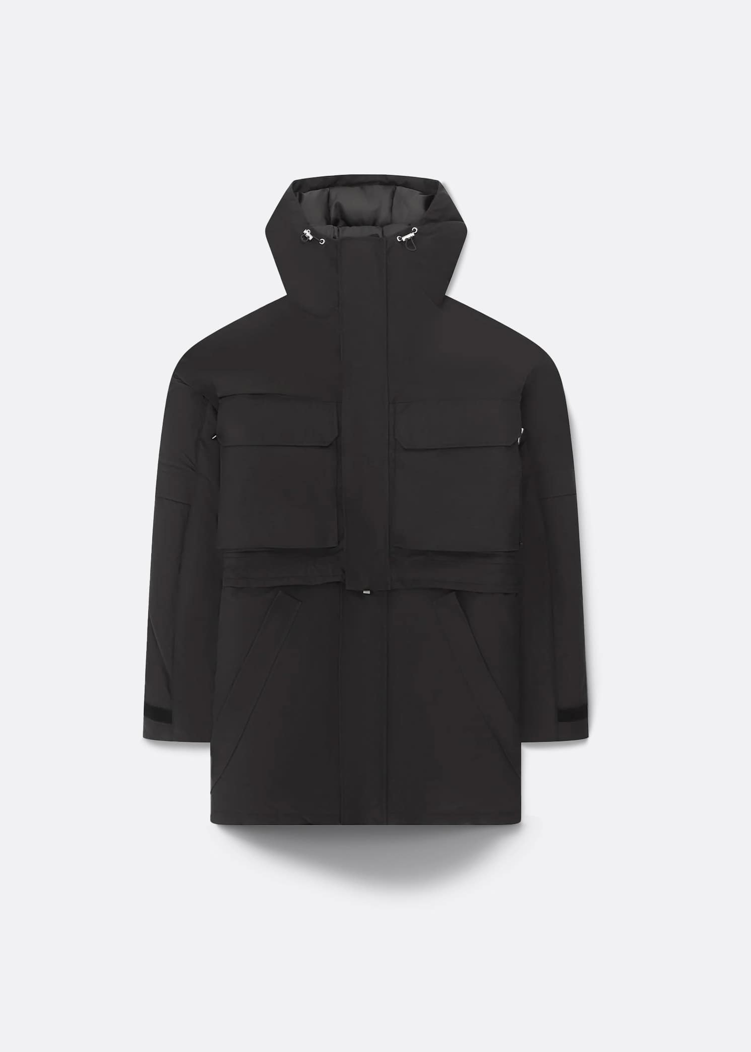 Heliot Emil Black Elementary Parka