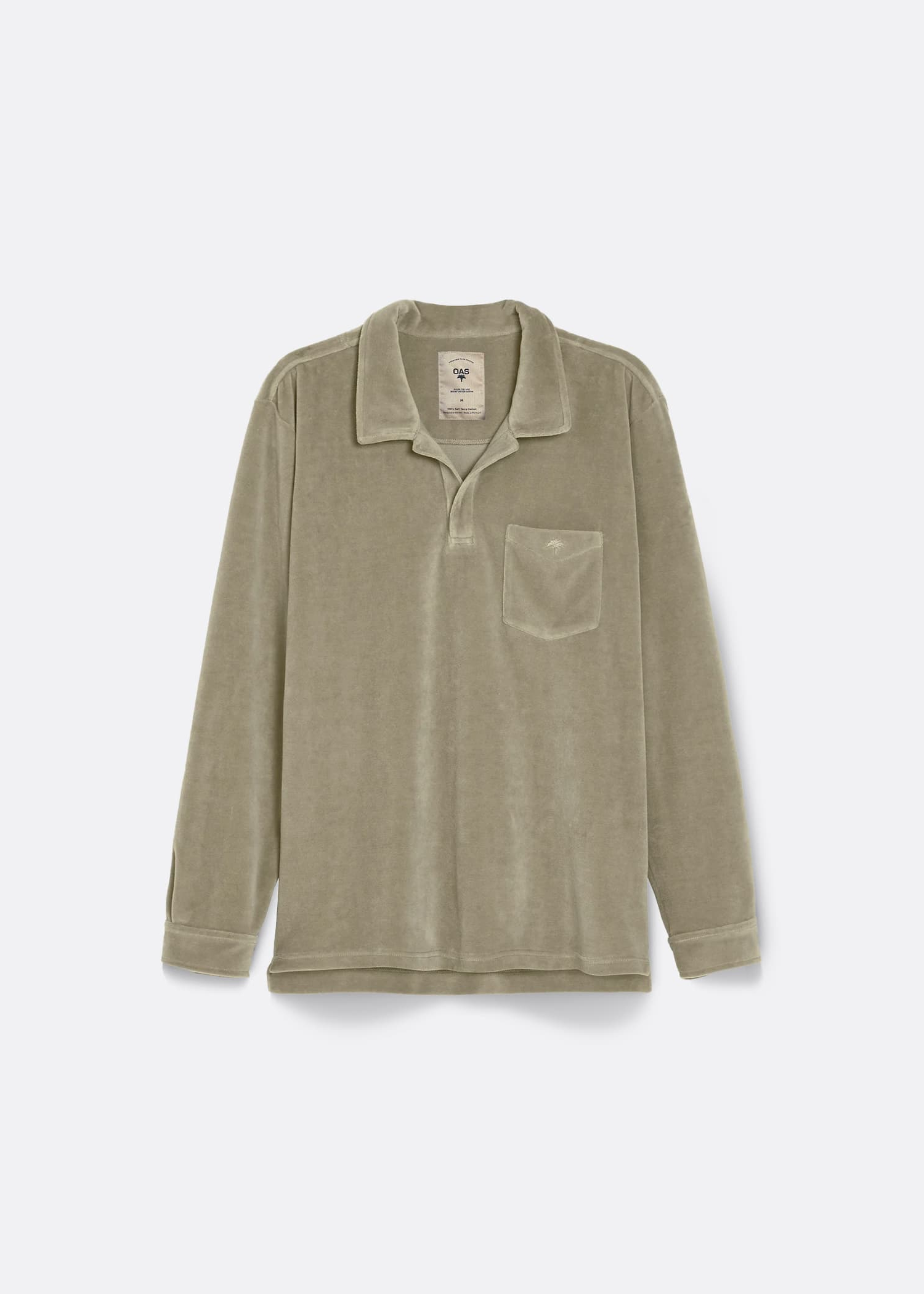 Oas Company Washed Velour Bluse