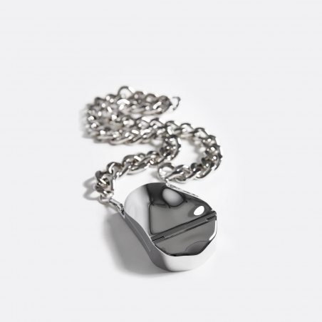 Published By Coin Purse Chrome Wavy Chain Taske