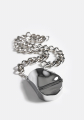 Published By Coin Purse Chrome Wavy Chain Taske