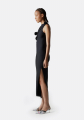 Coperni Asymmetric Flower Gown