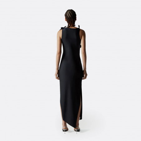 Coperni Asymmetric Flower Gown