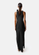 Coperni Asymmetric Flower Gown