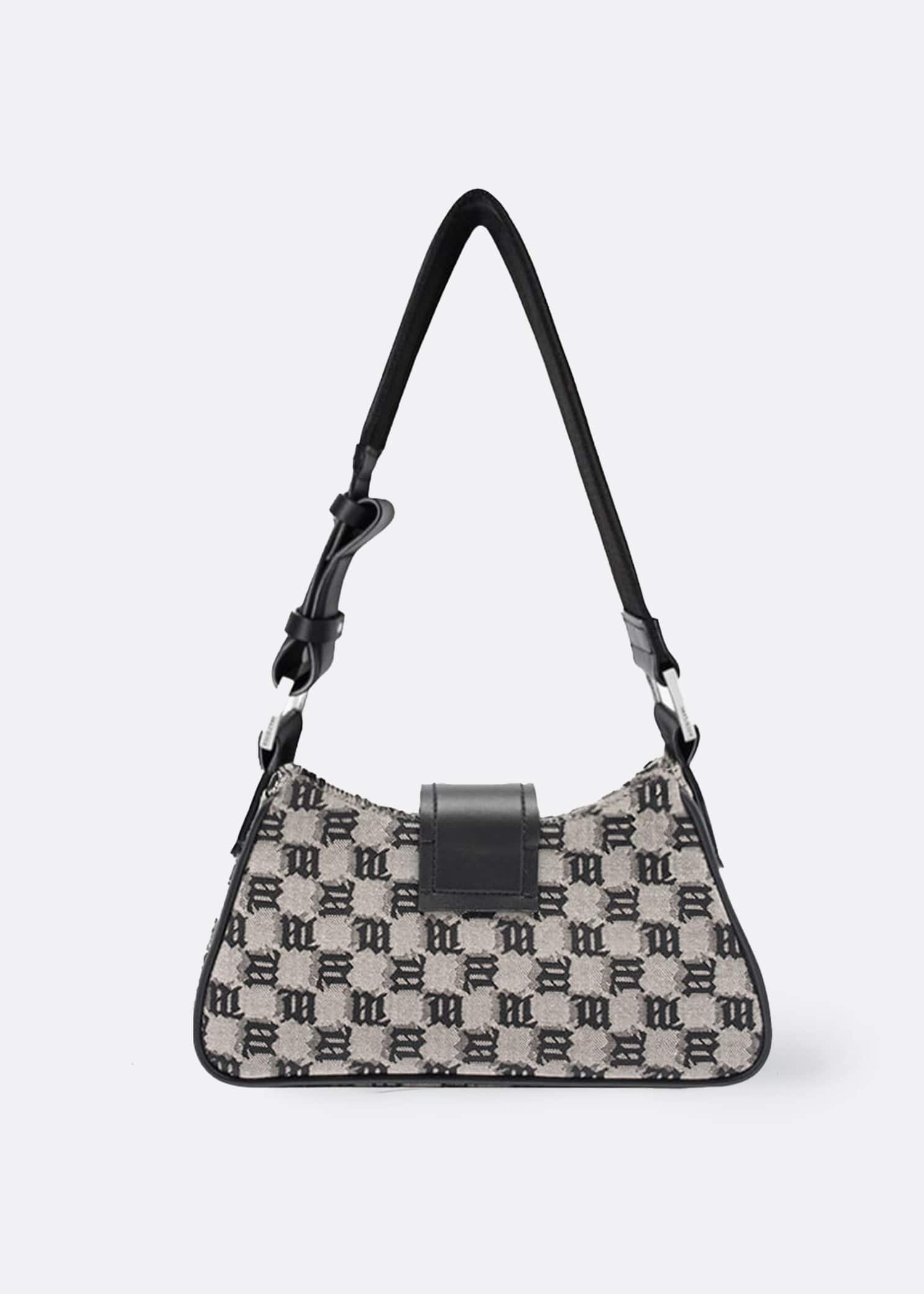 MISBHV Jacquard Monogram Shoulder Small Bag