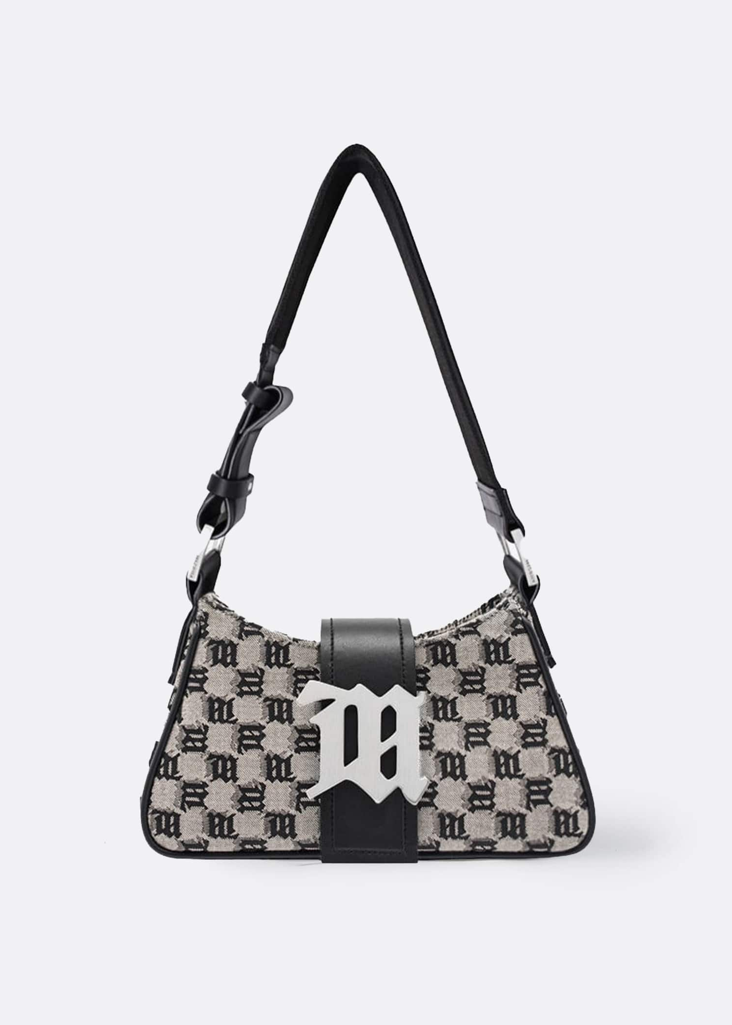 MISBHV Jacquard Monogram Shoulder Small Bag