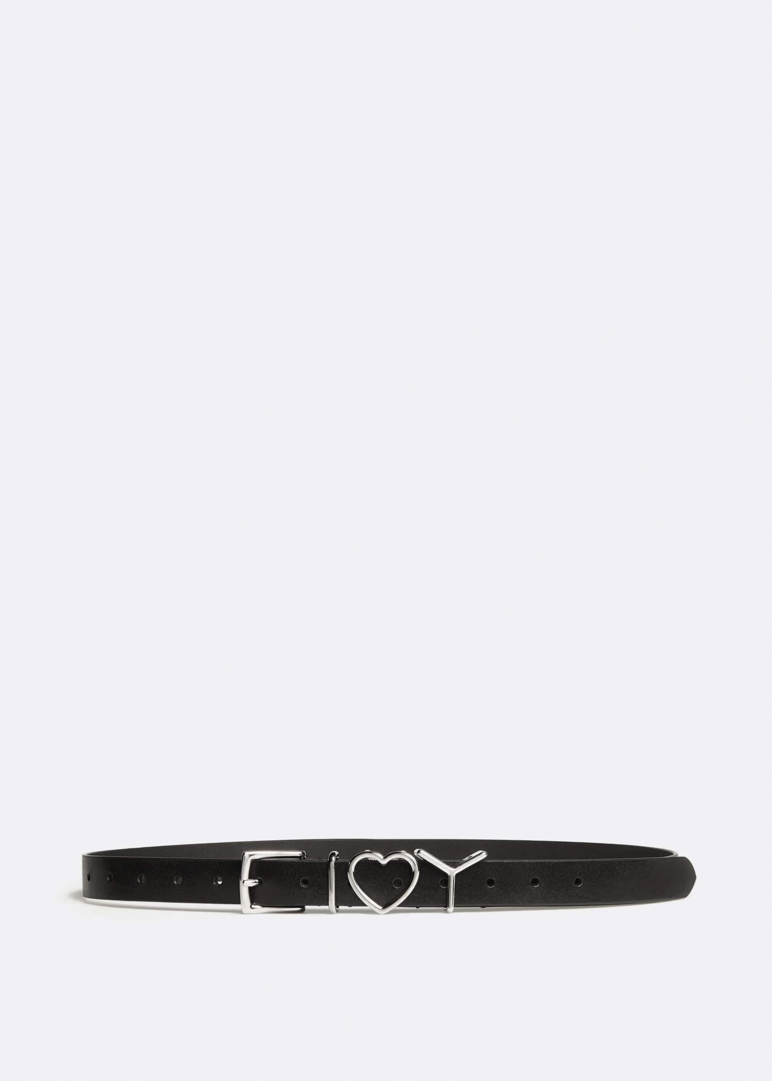 Y/project Black Y Heart Belt