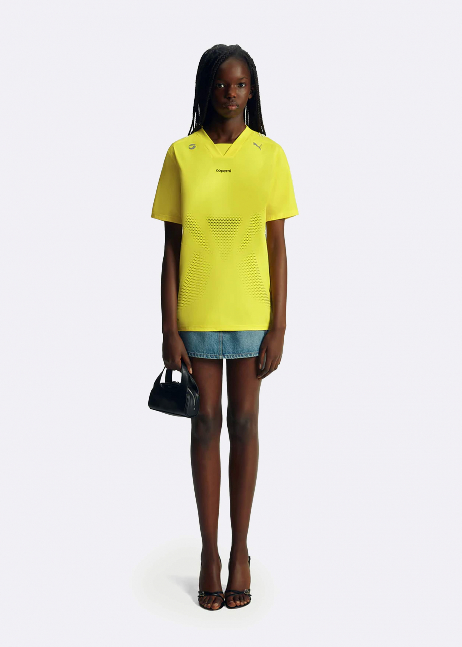 PUMA x COPERNI Yellow Football Jersey Top