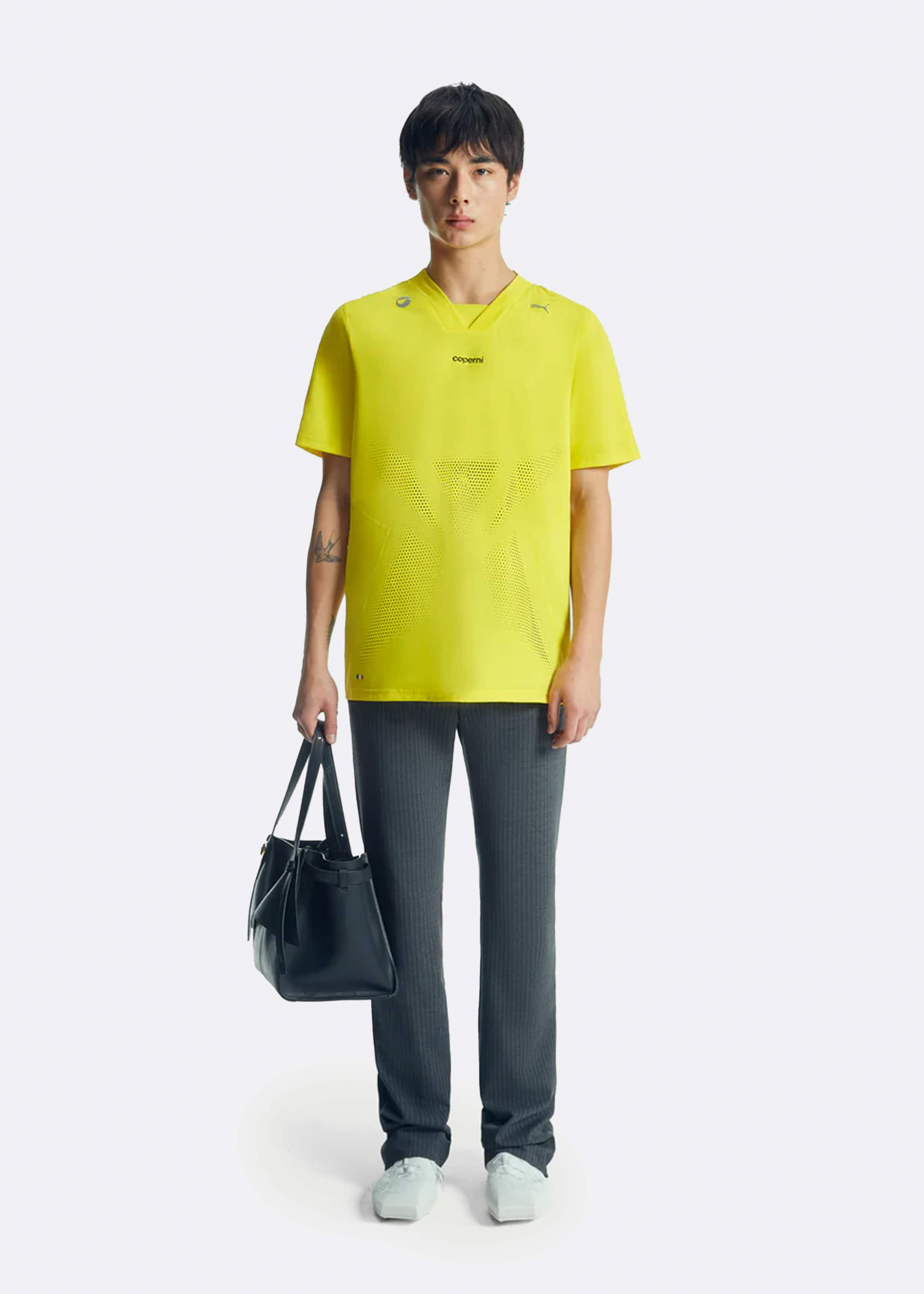 PUMA x COPERNI Yellow Football Jersey Top