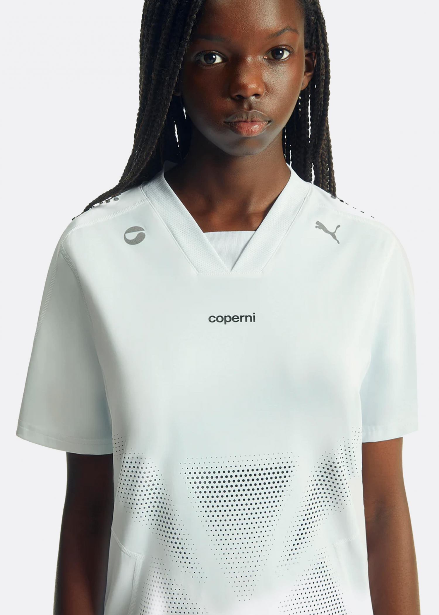 PUMA x COPERNI White Football Jersey Top