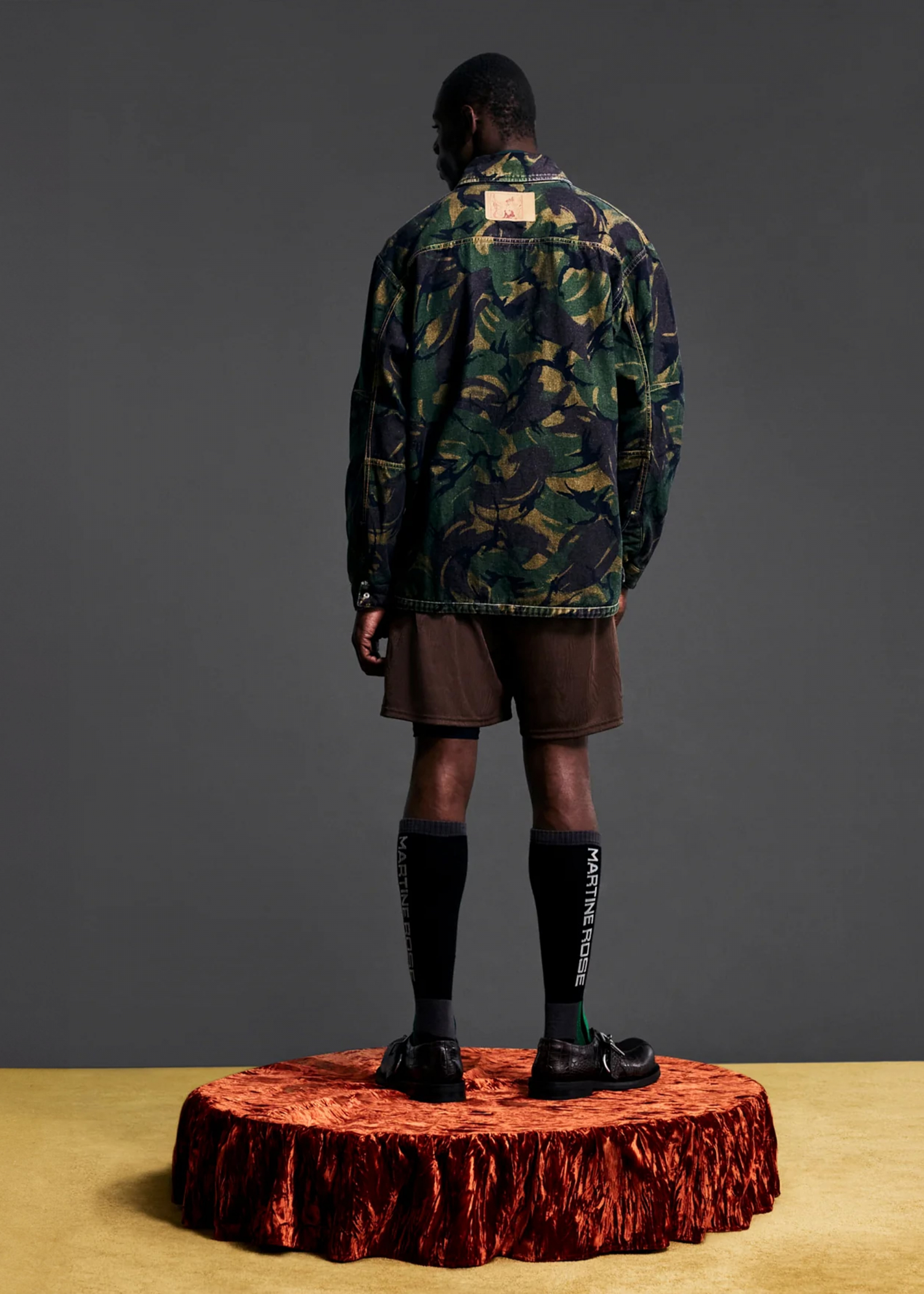 Martine Rose Reversible Camo Shirt