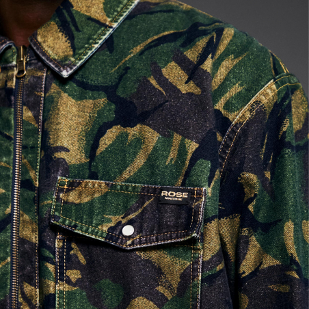 Martine Rose Reversible Camo Skjorte