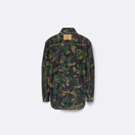 Martine Rose Reversible Camo Skjorte