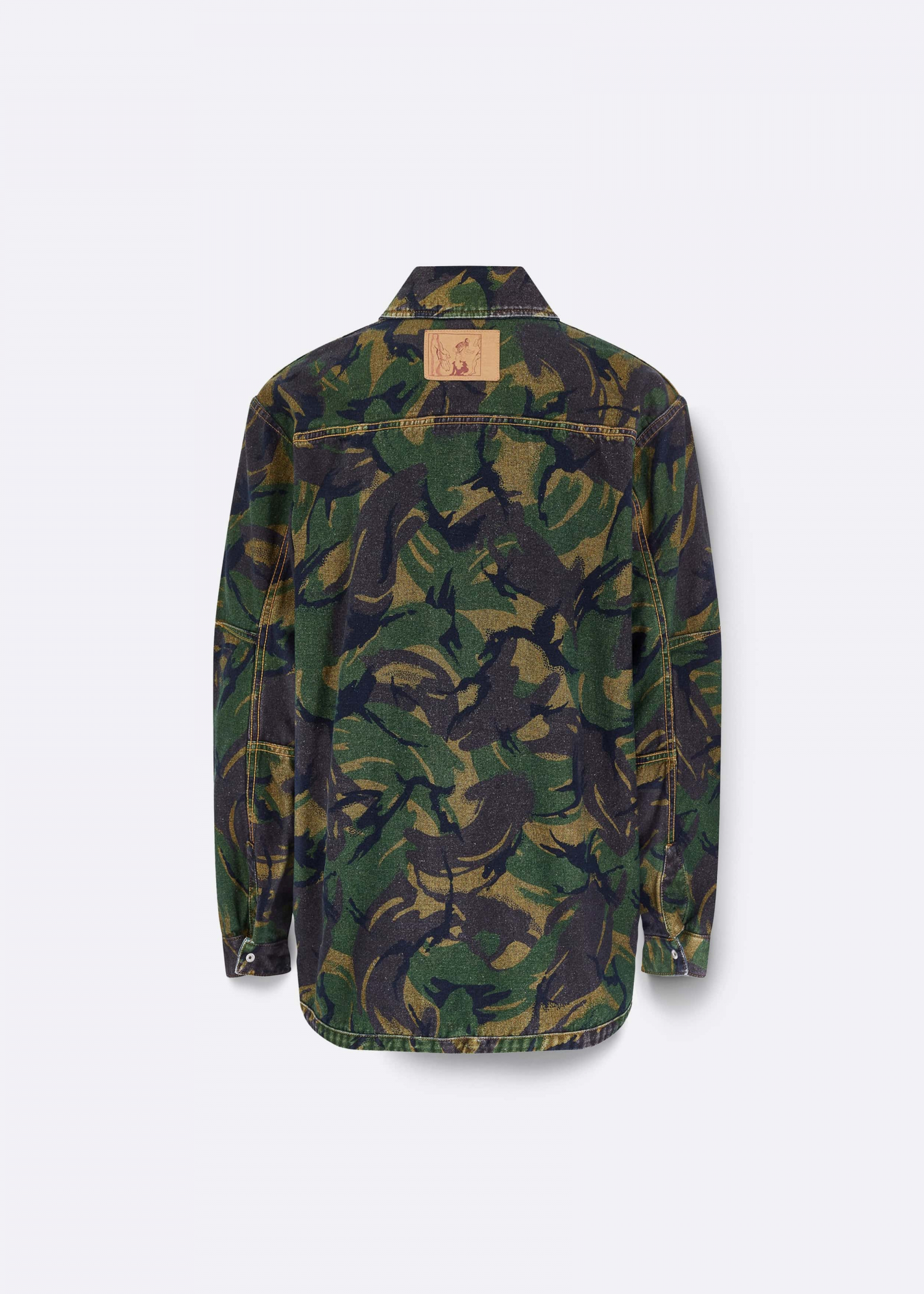 Martine Rose Reversible Camo Skjorte