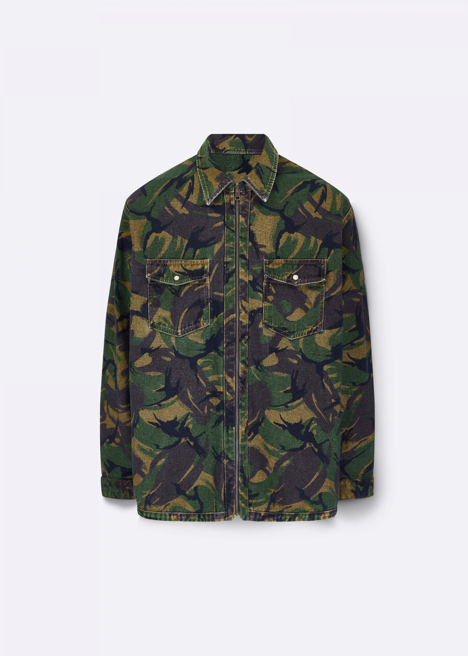 Martine Rose Reversible Camo Shirt