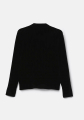 ELLIS-ROSCH__0007_Chenille V-neck Jumper_Black