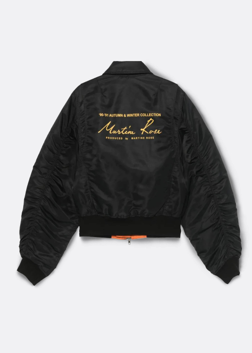 Schrunken Bomber Jacket