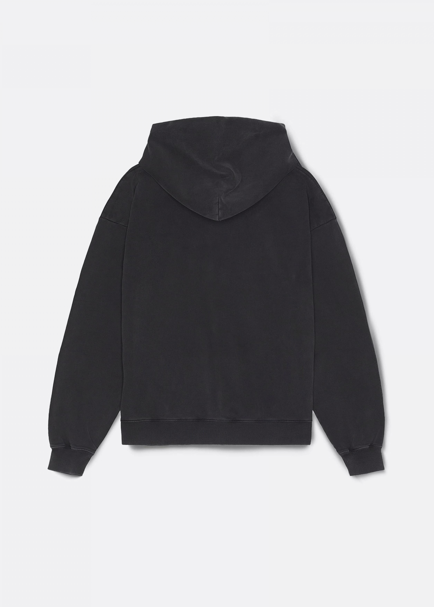 Martine Rose Black Classic Logo Print Hoodie