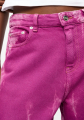 GANNI Purple Overdyed Denim Tousers